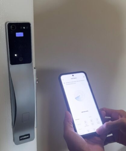 Hyundai HY8 Digital Door Lock photo review